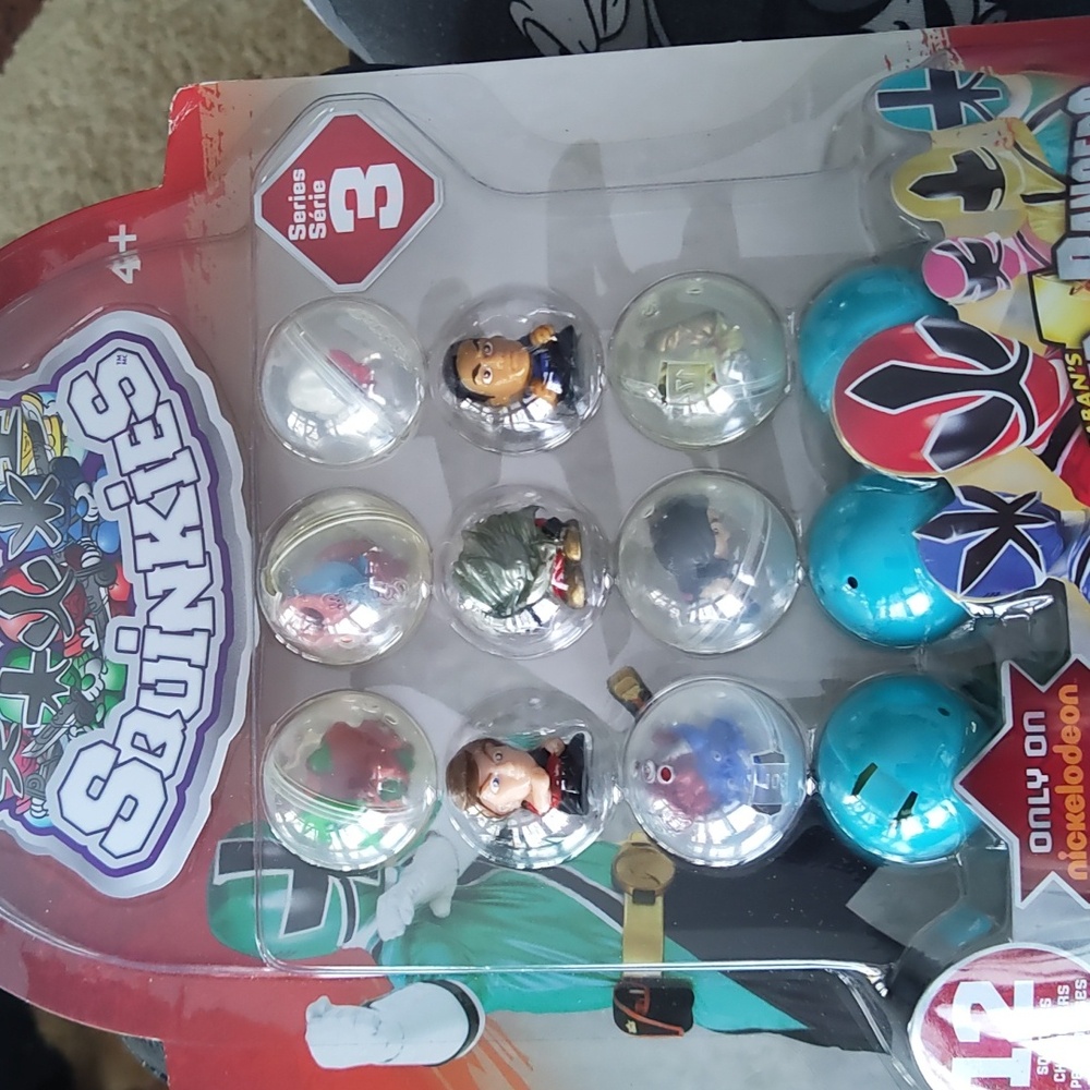 Vintage 2012 Power Rangers Squinkies